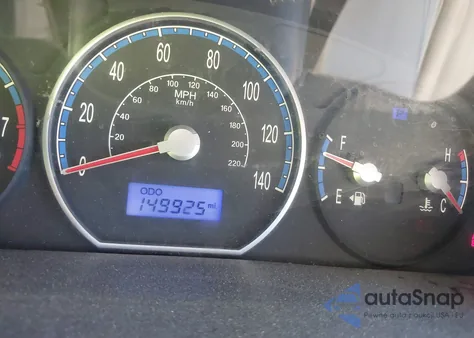 2009 Hyundai Santa Fe Gls z USA, uszkodzony, nr VIN 5NMSG13D19H281182